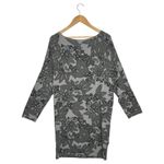 Bryn Walker New  Dress Womens Small Alanna French Terry Floral Cocoon Tunic Photo 12