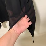 Jantzen  Sheer Black Sequin-beaded Swim Coverup size small Photo 6