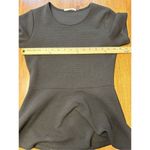 Caution to the Wind Womens Black Short Sleeve Peplum Blouse Size Small Photo 4