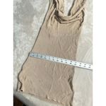 Aya Muse Tipo Mini Dress Women's XS Beige Cowl Neck Open Back Halter $650 Photo 8