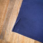 FIGS Navy Blue Scrub Pants with Gray Drawstring Photo 6