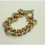 Victoria's Secret VTG Y2K Victoria’s Secret Pavé Crystal Chunky Chain Bracelet Angel Wing Charm Photo 8