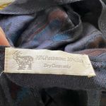 Pashmina Blue Red Waterdroplet Soft Scarf Shawl Wrap 70% Pashima 30% Silk VTG Photo 1