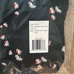 The Kooples NWT Thakoon Black Daisy Floral Print Short Sleeved Crop Boxy Button Down Blouse Photo 3