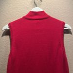 Christopher & Banks  Women’s Zip Up Sweater Vest Snowman Appliqué Size Medium Photo 6