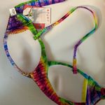 Luli Fama Groovy Baby Twist Bandeau Bikini Top NWT Photo 5