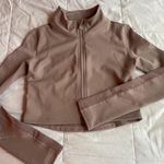 Workout Crop Jacket Pink Photo 0