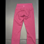 Lululemon Burgundy Athleisure Preppy Active Gym Yoga Legging Minimalist Size 6 Photo 9