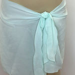 Zuliana Ruffle Lettuce Trim Ruffle Tie Sarong Skirt. Made In USA. New Size undefined Photo 0