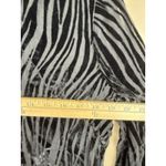 Paige  Bennett Women’s Black Sheer Zebra Print Top, Size XS Photo 11