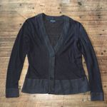 Lafayette148 linen elevated basics lightweight cardigan Brown Size undefined Photo 0