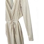 Ramy Brook NWT  8 Metallic Evening Dresses Gold Maxi Ribcage Cutouts New Years Photo 4