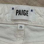Paige  Jimmy Jimmy Crop Jeans in White | 25 Photo 4