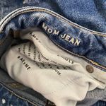 American Eagle Outfitters Ripped Distressed Acid Wash Mom Jeans Size 0 Photo 3