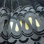 Betsey Johnson  Vintage Black Velvet Tulle Cocktail Party Prom Dress - NWT size 2 Photo 4