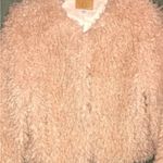 UGG   Lorena faux fur coat blush pink. Size Medium Photo 7