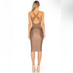 Michael Costello  x REVOLVE Philip‎ Midi in Taupe size XS Photo 1