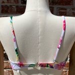 Beachsissi Colorful  floral bikini top with bow detailing / L / Excellent cond. Photo 4
