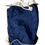 J.Crew Vintage  Canvas Blue Backpack Photo 0