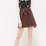 Urban Outfitters UO Maisie Belted Snap Button Mini Skirt Photo 1
