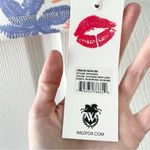 Wildfox NWT  Longline Racer Bra + Biker Shorts Savanna Print Sz SMALL Photo 6