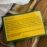 L.L.Bean Shearling Lined Suede Moccasin Slippers Photo 3