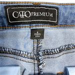 Cato Premium Button-up Denim Jean Mini Skirt Women's Size 6 Photo 3