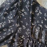 Free People  Floral Lolita Top Black Women's  size XS Photo 9