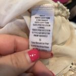 Blu Pepper Vintage Top Womens Small Crochet Overlay‎ Cream Button Back Photo 6