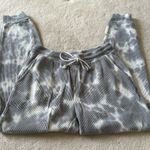 Anthropologie Janelle Waffle Tie Dye Joggers in Sharkskin Size Medium Photo 2