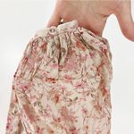 Revolve Tularosa Bristol Cropped Tie Front Peasant Top in Dried Rose Floral Photo 4