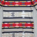 Gianni Bini GB‎ Womens Dress L Cream Red Southwestern Aztec Bodycon Pullover Tan Size L Photo 5