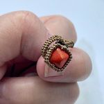 Artisan  made beaded pendant and clasp. Photo 3