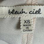 Bleuh Ciel  black lace overlay nude cami top size XS Photo 4