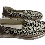 Hey Dude  Slip On Shoes Women's Size 10 Leopard Animal Print Cheetah Photo 0