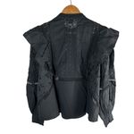 ALLSAINTS Prim Broderie Top in Black Size US 6 Photo 1