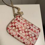 Coach Wristlet Pink And Gold Photo 0