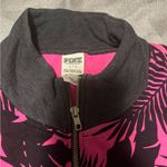 PINK - Victoria's Secret  Tropical Quarter-Zip Pullover Photo 2