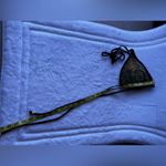 Red kiss Rhinestone Bra top size L nylon Spandex Elastic Black Size L Photo 11