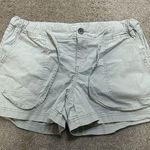 Merona Women’s Small Khaki Shorts With Drawstring & Pockets Photo 0