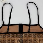 Aerie Show Off Winter Floral Lace Corset Bra Crop Top Size Small Cami Crop NWT Photo 9