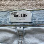 AGOLDE Astrid Slice Denim Maxi Skirt 100% Cotton Size 24 Photo 4