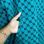 YITTY  Oversized Hoodie Sweatshirt/dress - Green/black - Size XXL/1X Photo 4