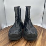 Puma x Fenty Chelsea Sneaker Book Black Leather Rihanna Grunge Platform Women 8 Photo 3