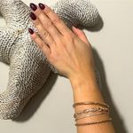 Set of 4 piece rose gold bangles Photo 0