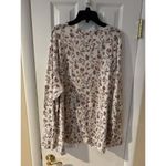 Croft & Barrow  Classic Crewneck Long Sleeve T-Shirt Size 3X Cream Garden  New Photo 6