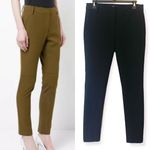 Tibi  black Anson Stretch Rib Insert Loden Riding Pants Trousers sz 2 Photo 1