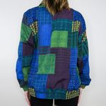 Vintage 90s Koret Sport Funky Geometric Windbreaker Jacket Size M Photo 4