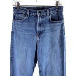 J Brand Julia High Rise Jeans 28 Denim Womens Blue Romance Raw Hem Flare AS-IS Photo 2