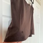 Lululemon Wundermost Ultra-Soft Nulu Spaghetti-Strap Cami Tank brown size Large Photo 5
